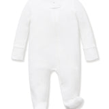Petite Plume White Pointelle Romper