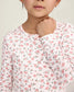 Pink Floral Pointelle Snug Fit Pajamas