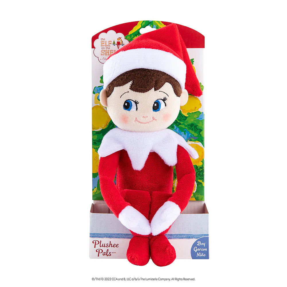 Elf on the Shelf Plushee Pals- Boy with Blue Eyes