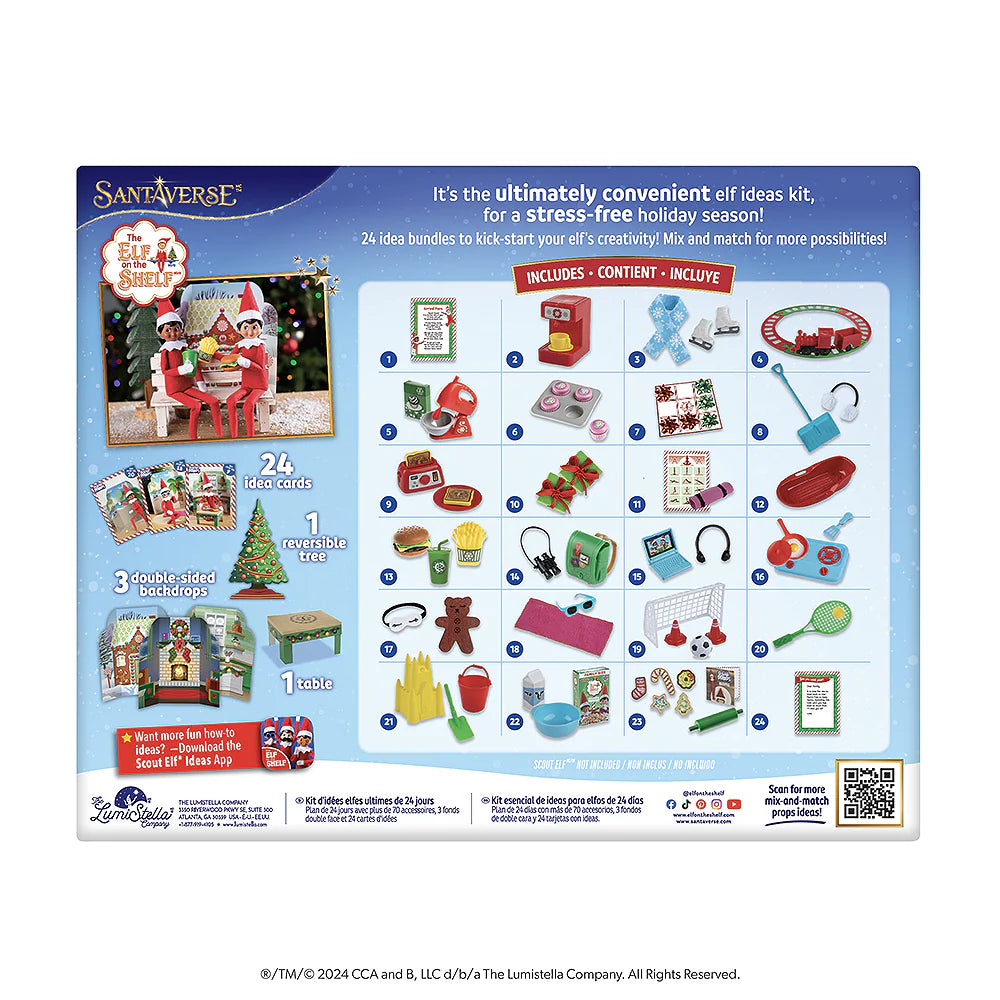 Elf on the Shelf Polar Props™ 24-Day Ultimate Elf Ideas Kit