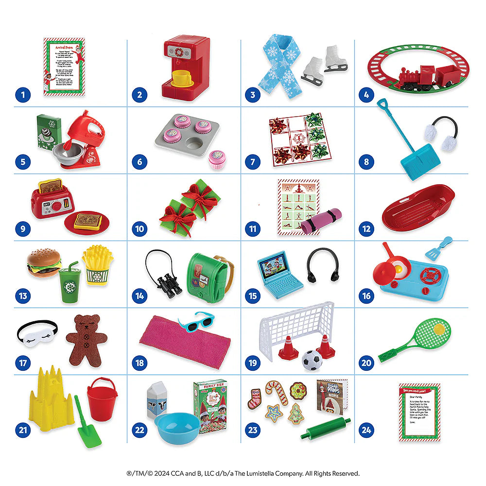 Elf on the Shelf Polar Props™ 24-Day Ultimate Elf Ideas Kit