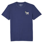 GOAT USA Surf T-Shirt- Navy