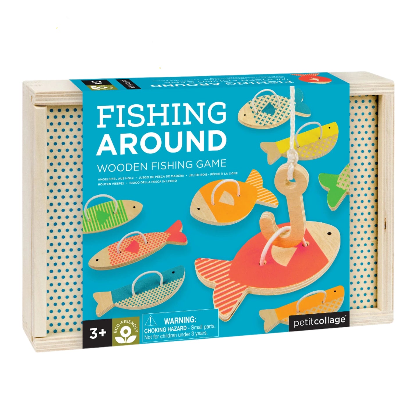 Petit Collage Wooden Fishing Game