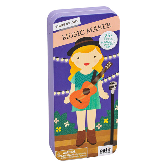 Petite Collage Shine Bright Music Maker Magnetic Dress Up