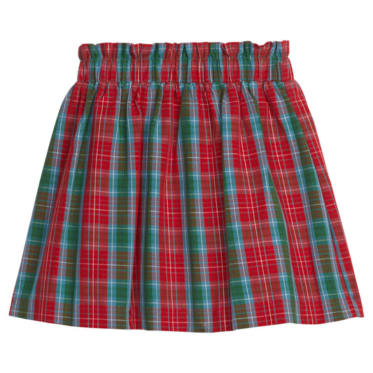 Little English Paperbag Skirt- Highlands Tartan