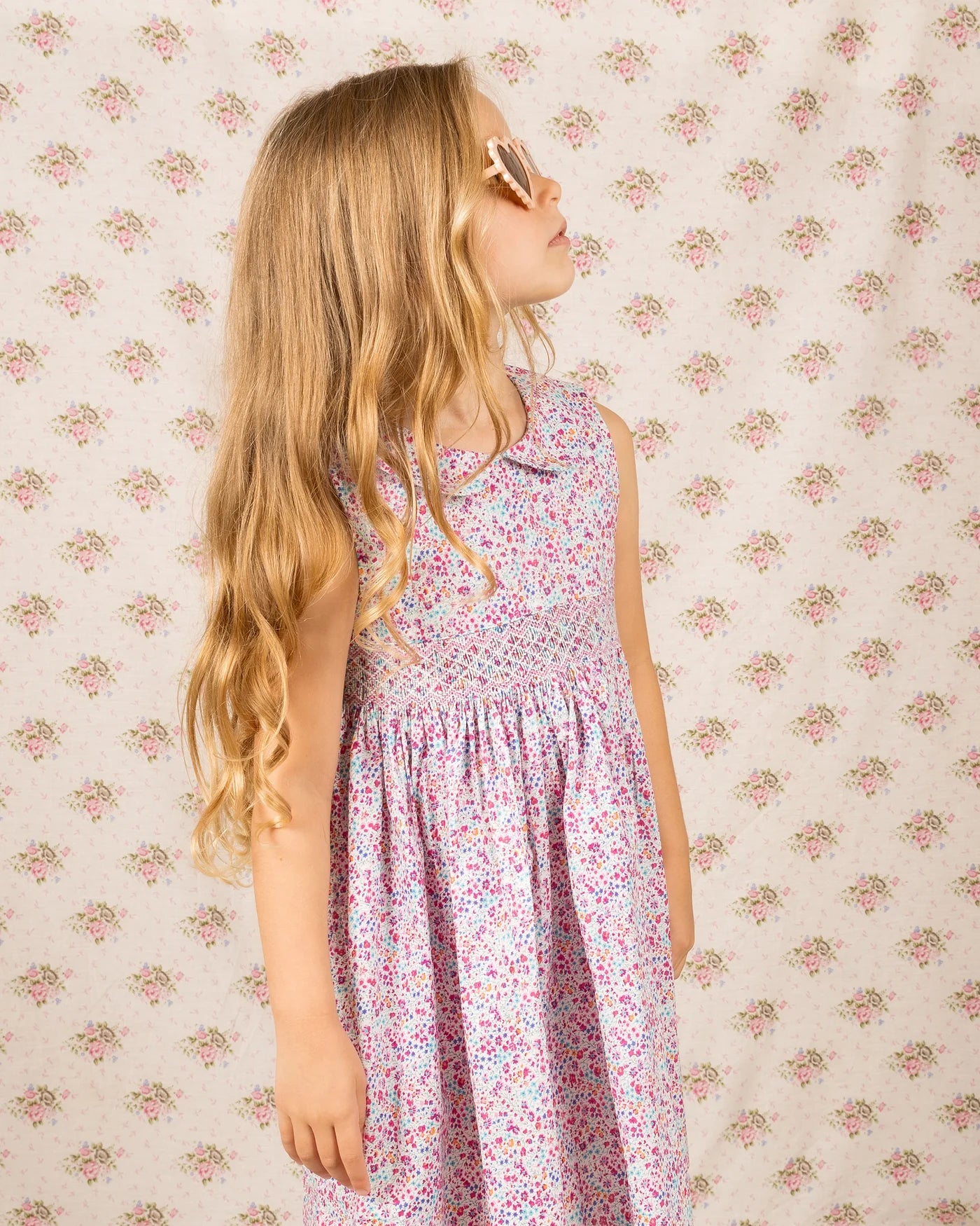 Question Everything Paris Smocked Dress