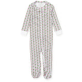 Lila and Hayes Parker Boys' Zipper Pajama - Christmas at the Club