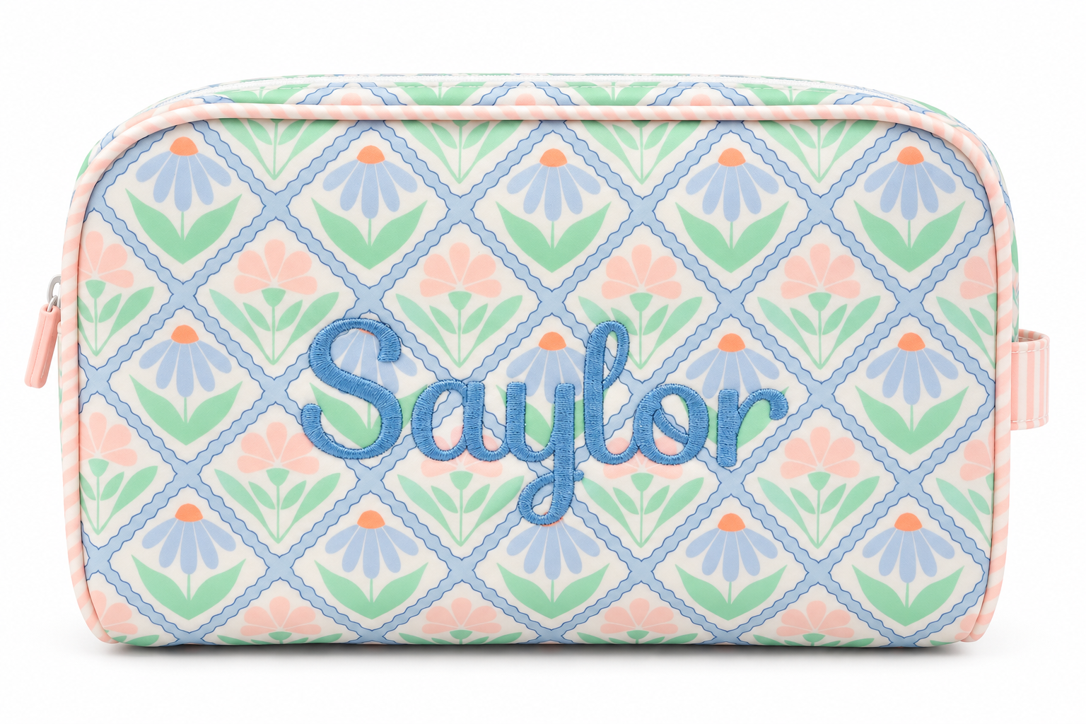 Pastel Floral Dopp Kit Apple of my Isla