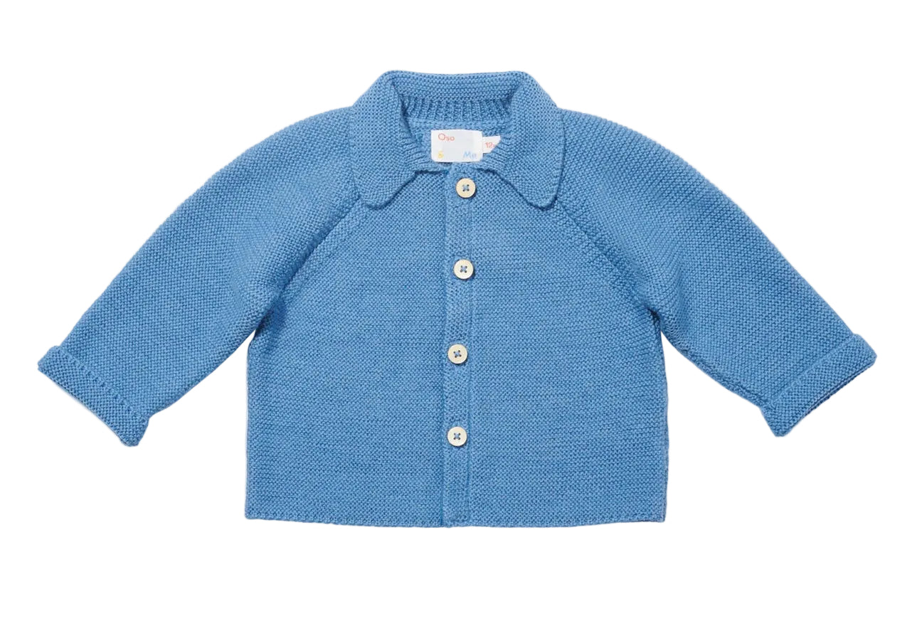 Oso & Me Paz Baby Jacket- Blue