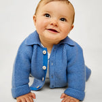 Oso & Me Paz Baby Jacket- Blue