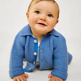 Oso & Me Paz Baby Jacket- Blue