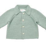 Oso & Me Paz Baby Jacket- Seafoam