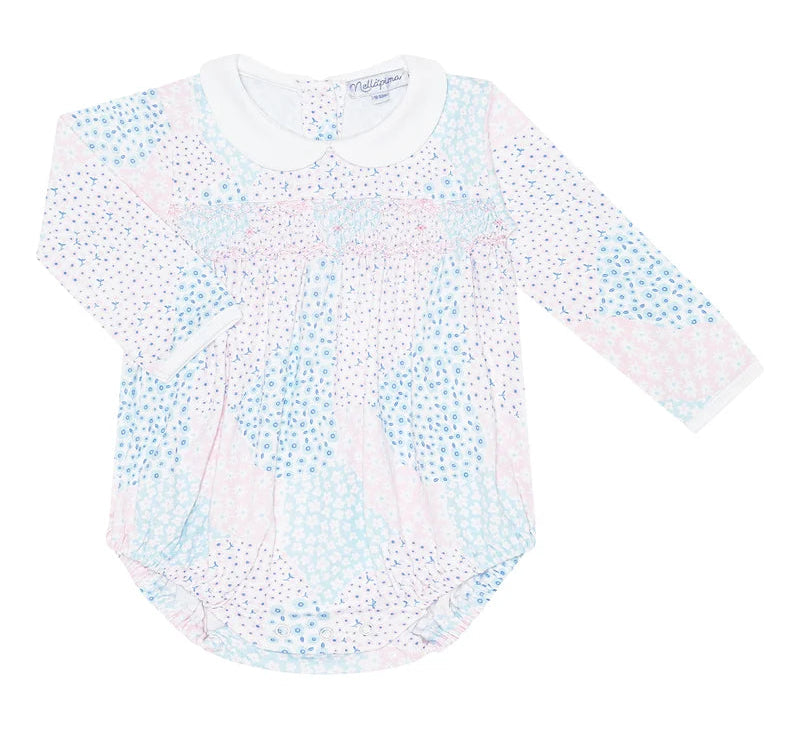 Nellapima Patchwork Smocked Bubble