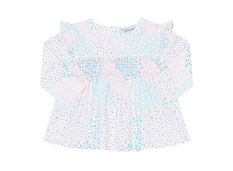 Nellapima Patchwork Smocked Dress