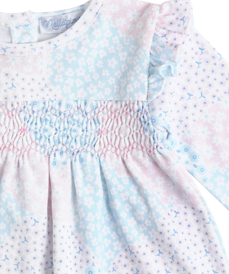 Nellapima Patchwork Smocked Dress Set