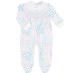 Nellapima Patchwork Smocked Footie