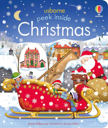Usborne Books Peek Inside Christmas