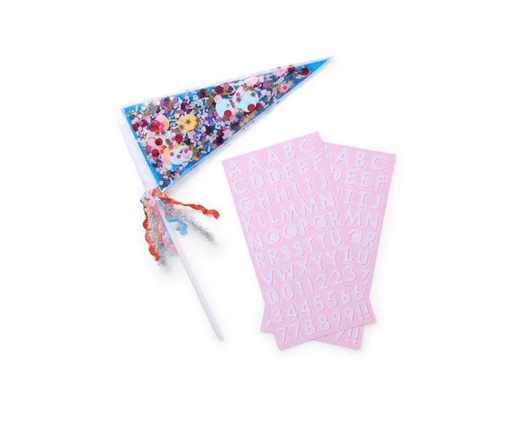 Packed Party Back To School Personalization Pennant Kit