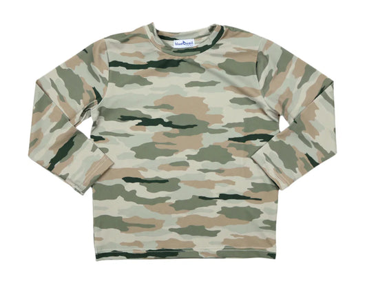 BlueQuail Classic Camo Long Sleeve Performance Tee