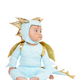 Sky Blue Dragon Costume