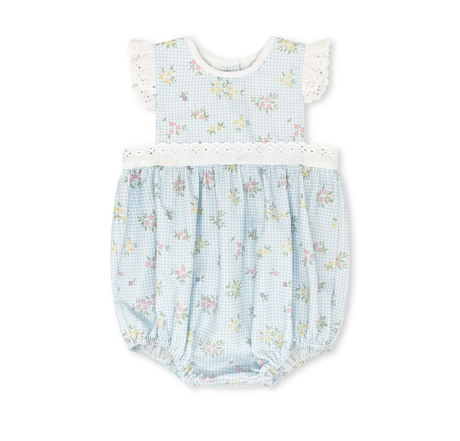 Lullaby Set Pinafore Bubble- Spring Time Blooms