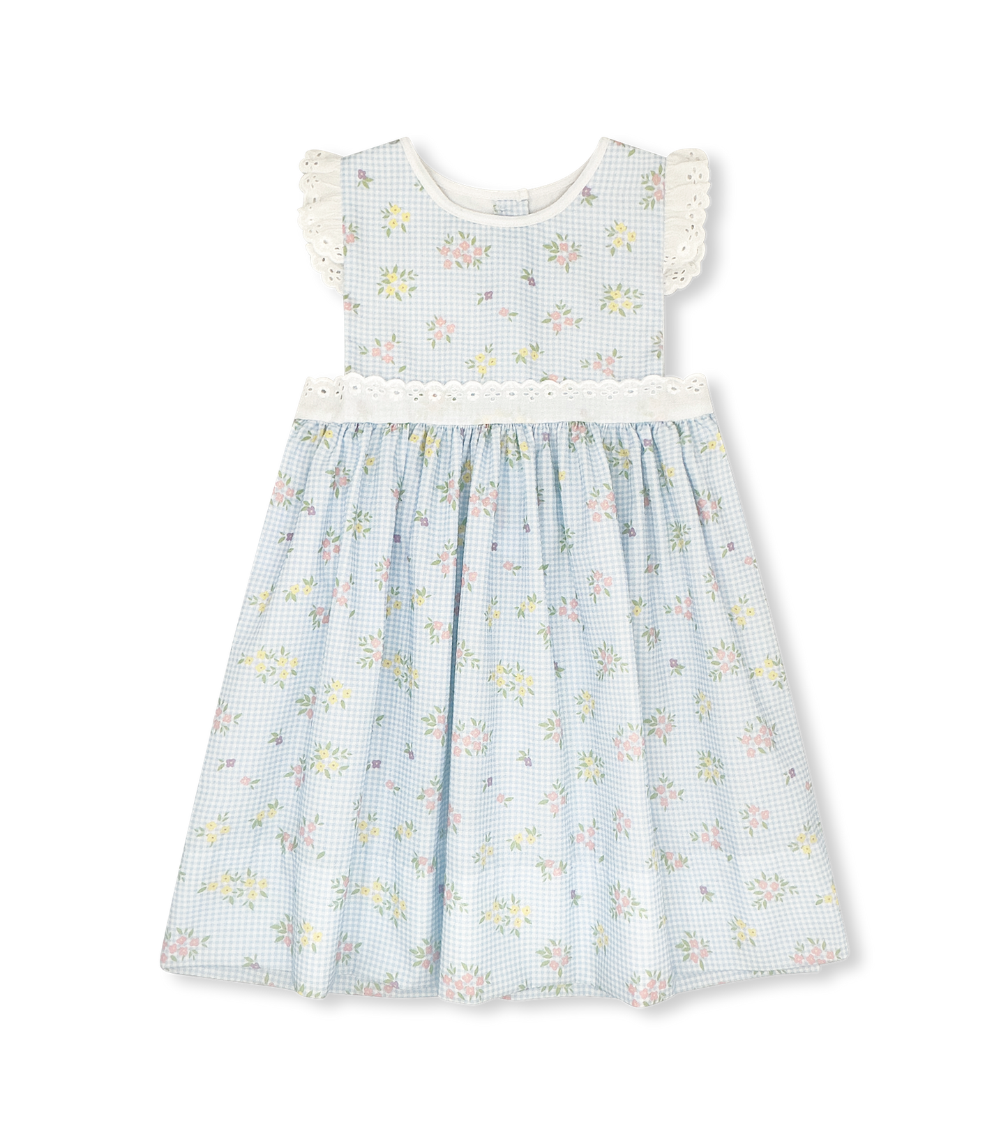 Lullaby Set Pinafore Dress- Spring Time Blooms