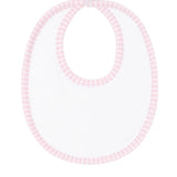 Nellapima Pink Gingham Bib