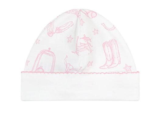 Nellapima Pink Lone Star Toile Hat