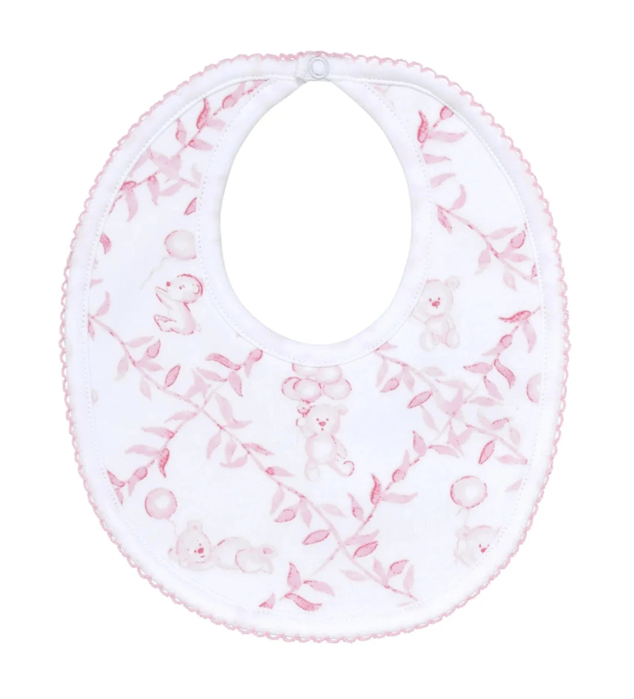 Nellapima Pink Bears Trellace Bib