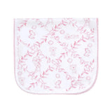 Nellapima Pink Bears Trellace Burp Cloth