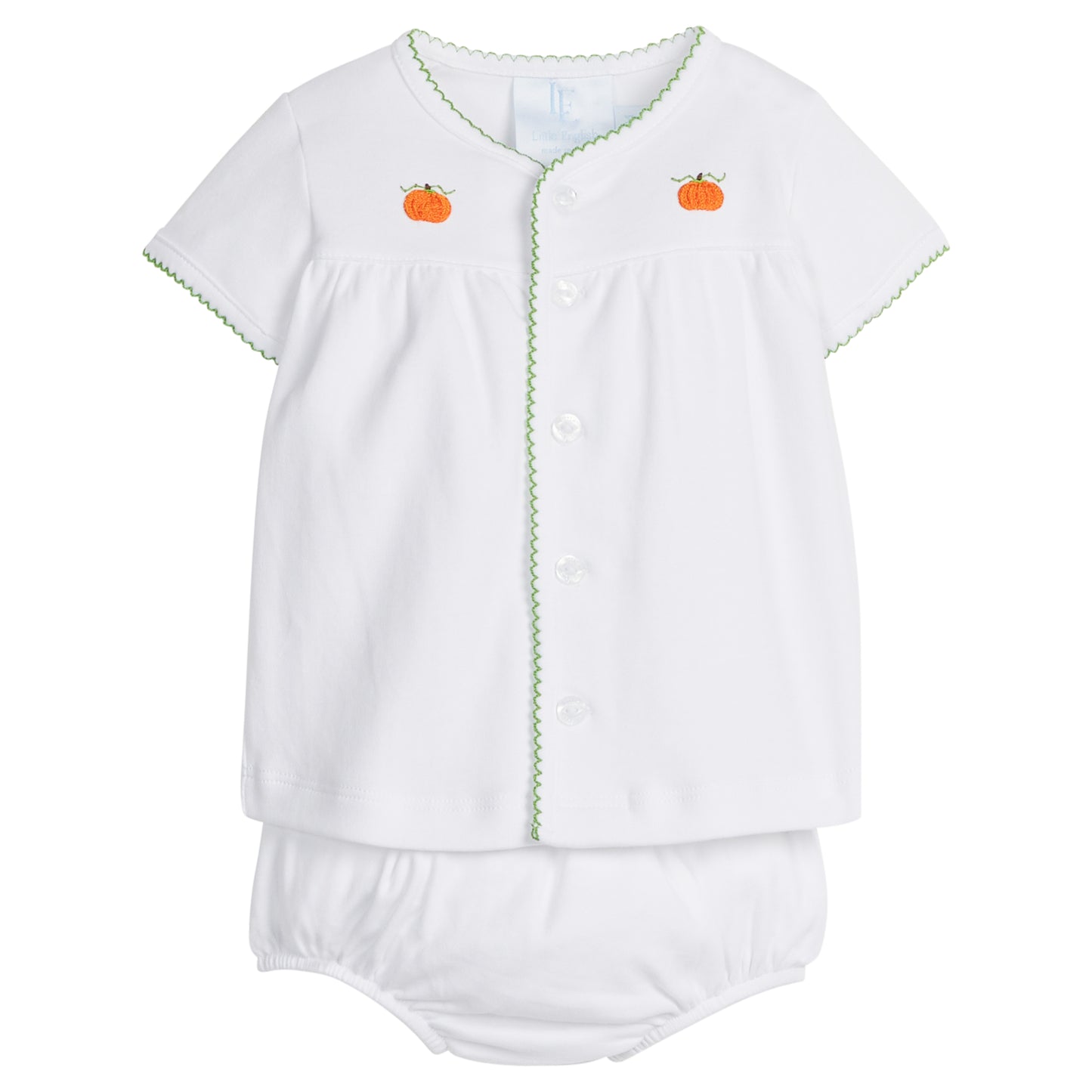 Pinpoint Layette Set - Pumpkin