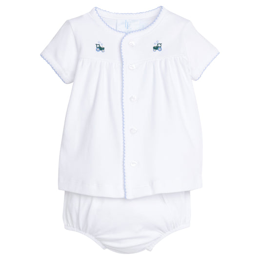 Pinpoint Layette Set - Tractor