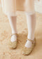 Glittery Mary Jane Shoes in Gold