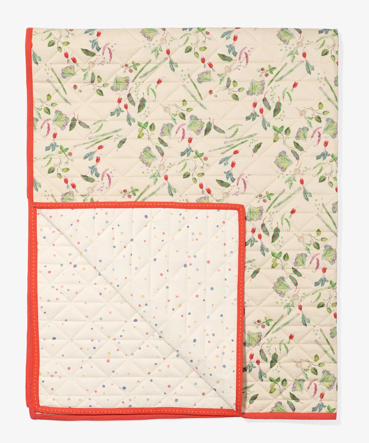 Oso & Me Play Quilt- Eat Your Greens