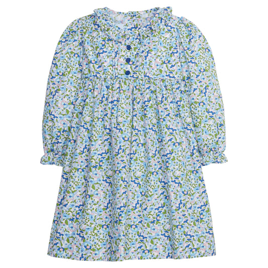 Little English Pleated Caroline Dress- Leland Floral