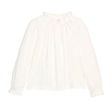 Tory Top- Snow Pointelle