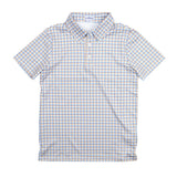 BlueQuail Brazos Plaid Polo Short Sleeve Shirt