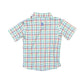 BlueQuail Fall Plaid Polo Short Sleeve Shirt for kids