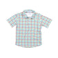 BlueQuail Fall Plaid Polo Short Sleeve Shirt for kids