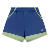 Set Athletics Graham Short- Baton Rouge Blue and Pistachio
