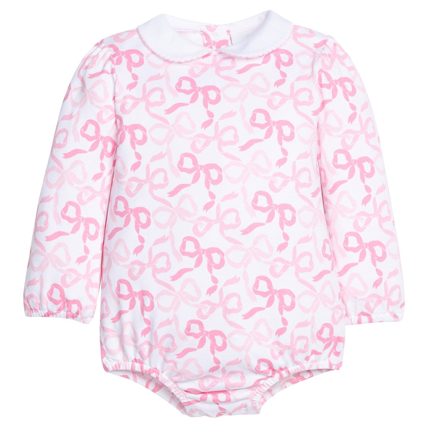 Printed Peter Pan Bubble- Bows and Ribbons