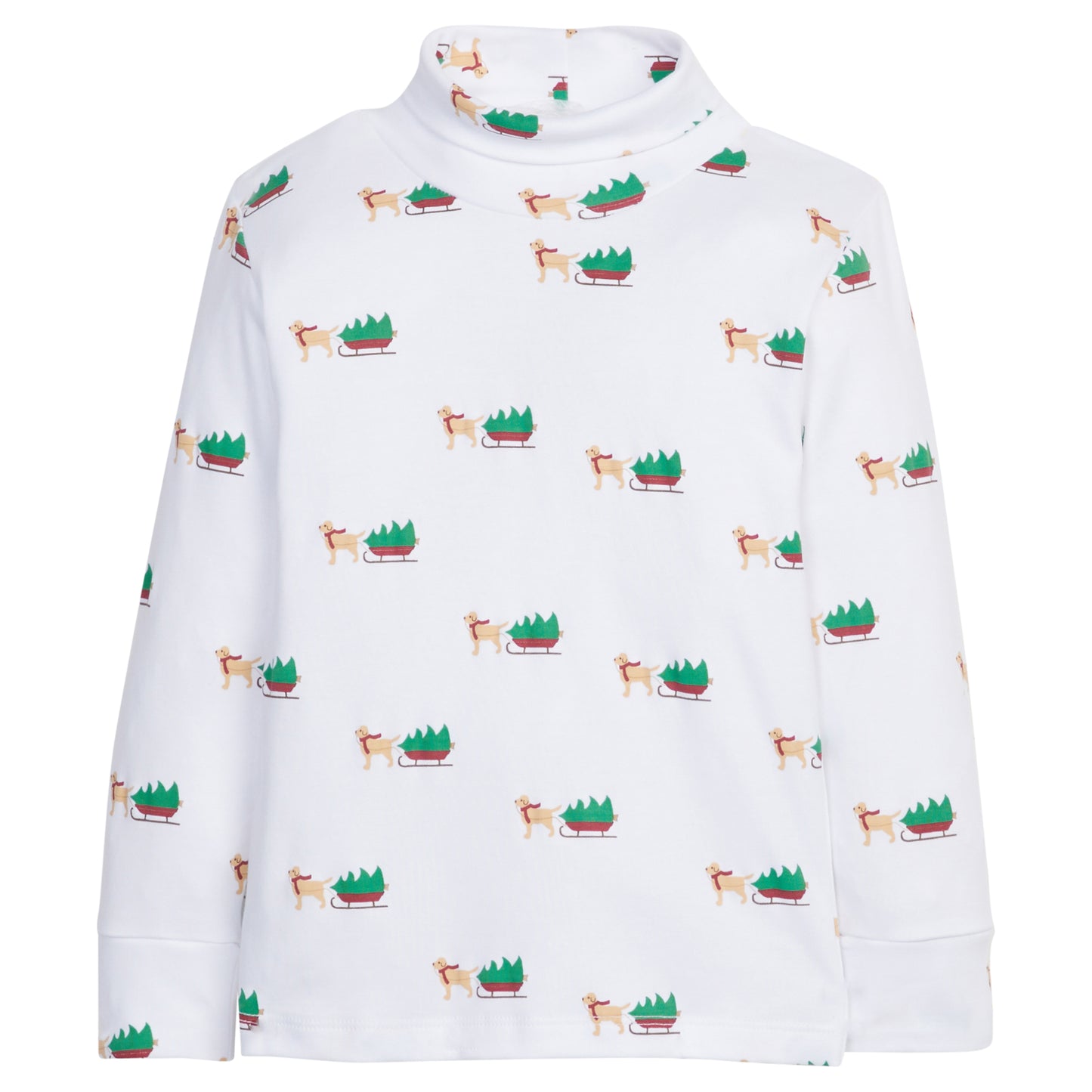 Little English Printed Turtleneck - Holiday Labs