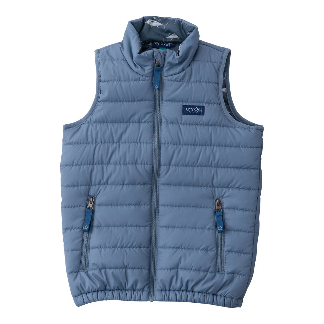 Puffer Vest - Bluefin Tuna