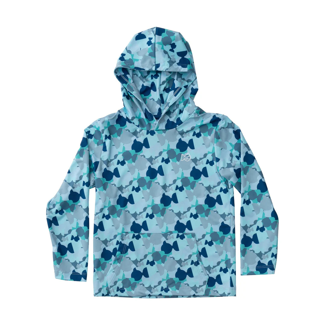 PRODOH Pro Performance Hoodie Fishing Tee - Fish Camo