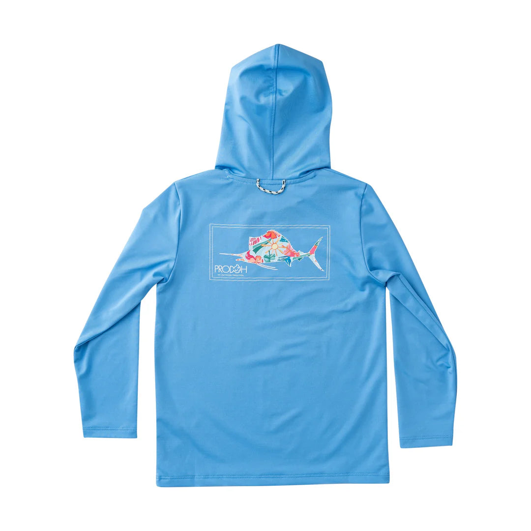 Prodoh Pro Performance Hoodie - Tropical Marlin