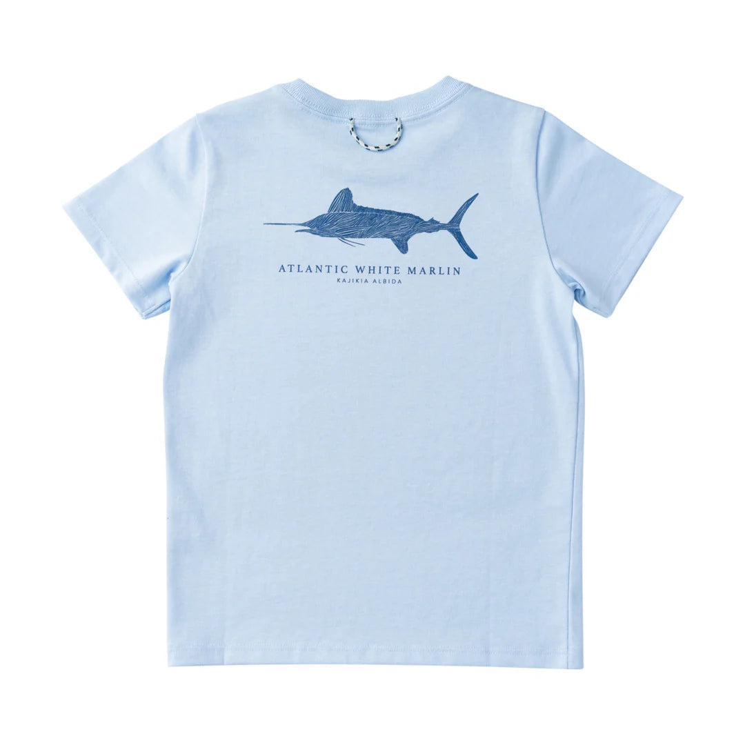 Prodoh Cotton T-Shirt - Atlantic White Marlin