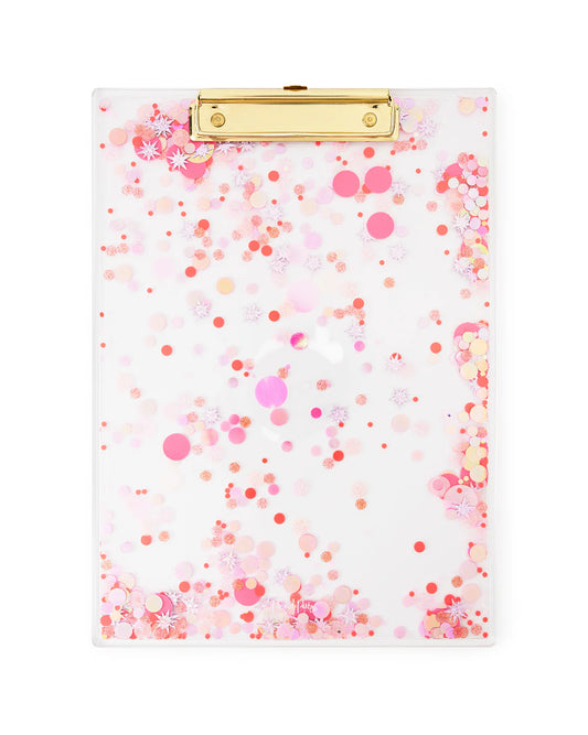 Packed Party Sweet Tart Confetti Acrylic Clipboard