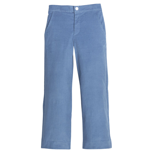 Pull On Pant- Stormy Blue Corduroy