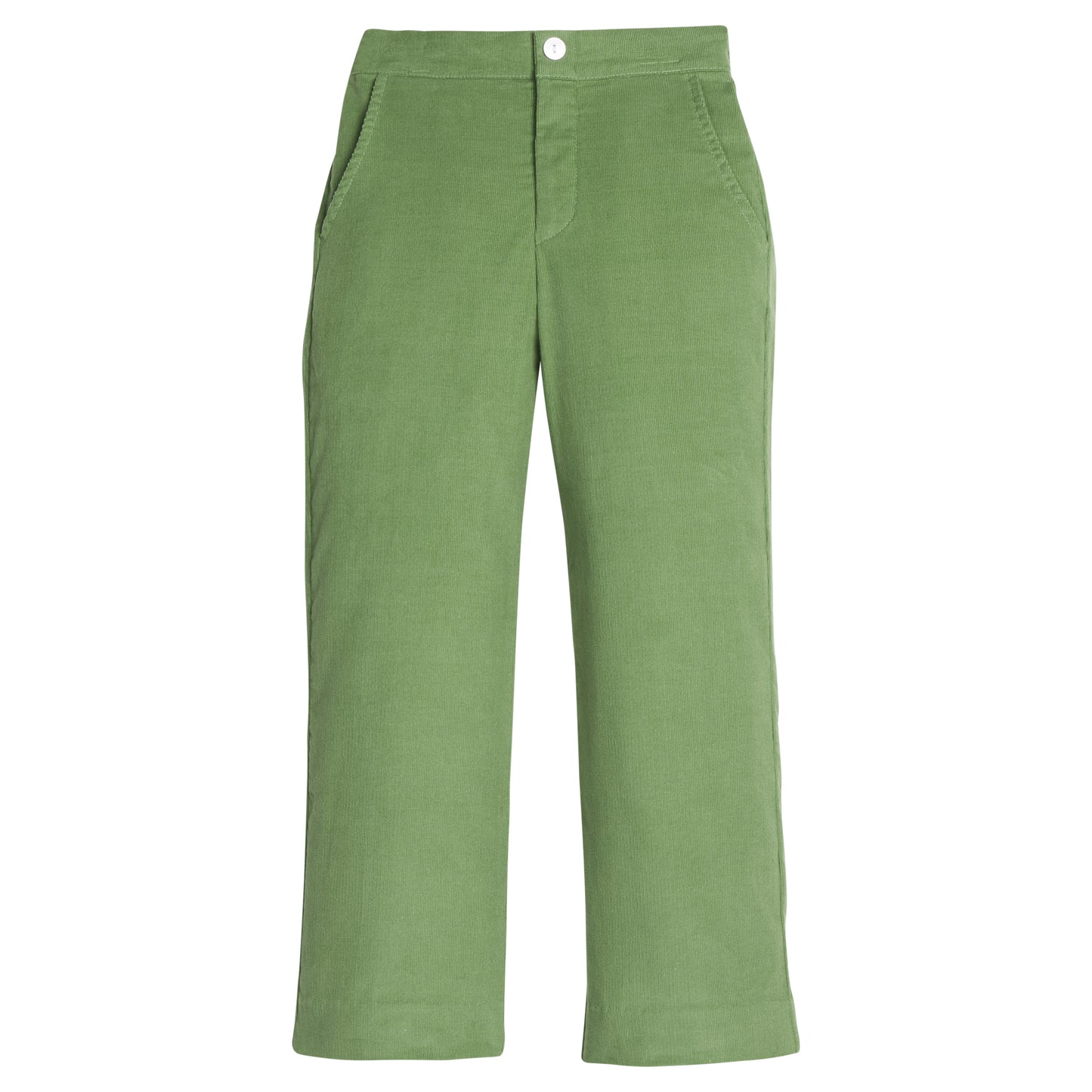 Little English Watercress Green Corduroy Children's Pant