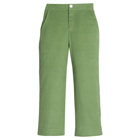 Little English Watercress Green Corduroy Children's Pant